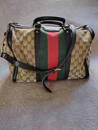 Borsa Gucci Boston GG Supreme Web!! originale!!