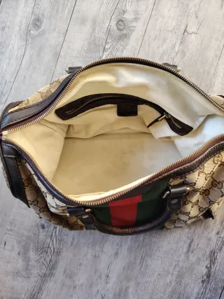 Borsa Gucci Boston GG Supreme Web!! originale!!
