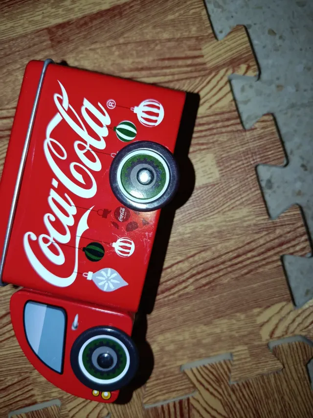 Camión Coca-Cola Rojo