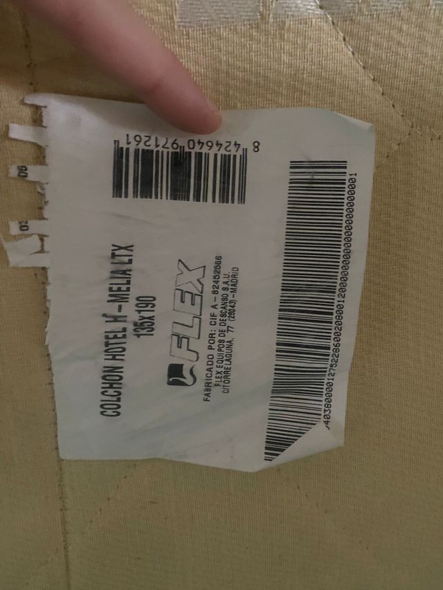 Base Tapiflex 135x190cm + Colchón