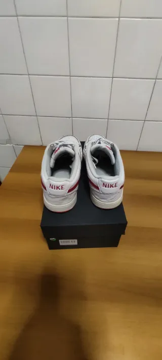 Scarpe Nike Uomo Tg 43 Bianche Rosse