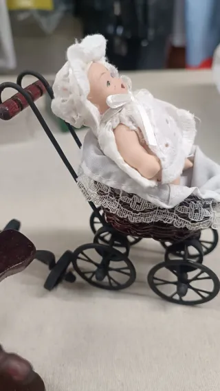 6 pezzi casa delle bambole da collezione