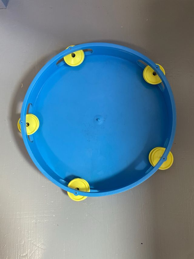 Pandereta infantile con disegno di orso