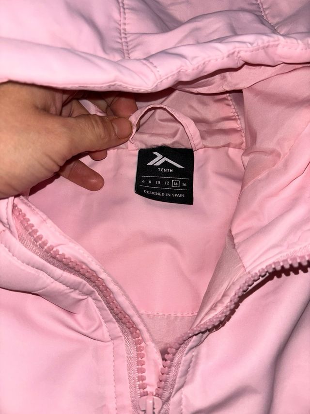 Abrigo rosa Tenth talla 14