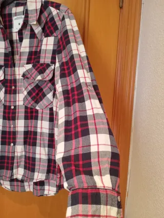 Camisa cuadros mujer talla M