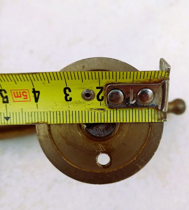 Maniglie per porte in bronzo massiccio anni '70, mai usate