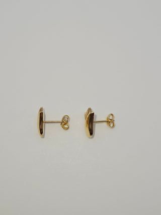 Pendientes de Oro 18K, Tulipán, 1,32gr, 1cm