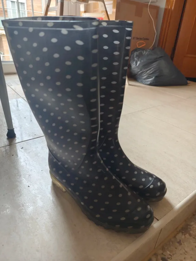 Botas de agua lunares