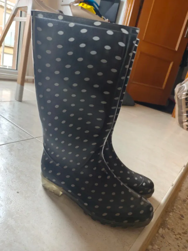 Botas de agua lunares