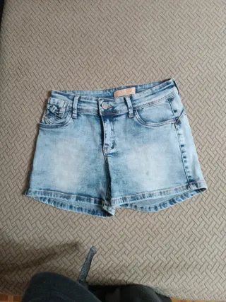 Pantalón corto vaquero mujer
