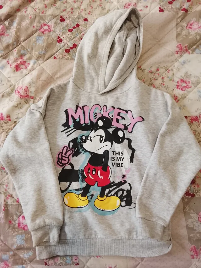 Sudadera Mickey Talla 8-9 años (134cm)