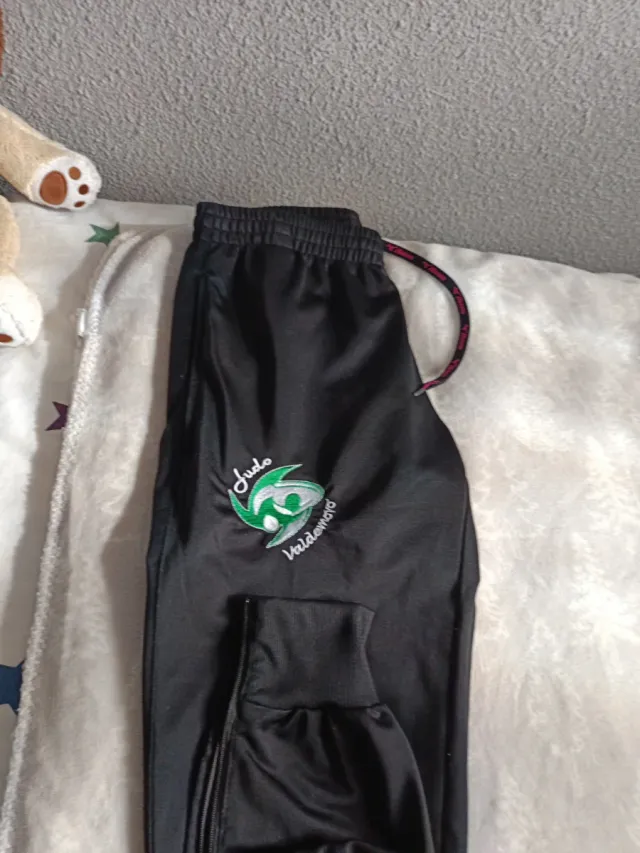 Chándal Judo Mizuno Verde y Negro Talla M