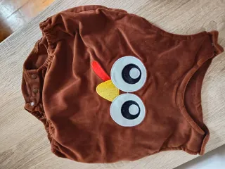 Disfarce Bebé Veludo Pintainho