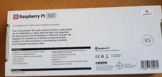 Raspberry Pi 500 8GB RAM
Teclado en español