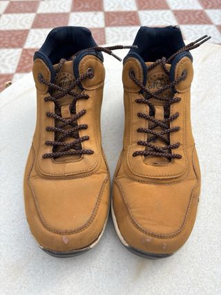 Botines MTNG Hombre Talla 42 Marrones y Azules