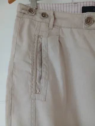 Pantalón cargo beige Calvin Klein