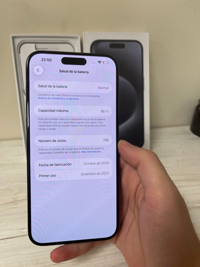 iPhone 15 Pro Max Blu