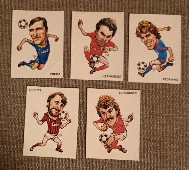 Figurine Calciatori 1983-84 Caricature Rare