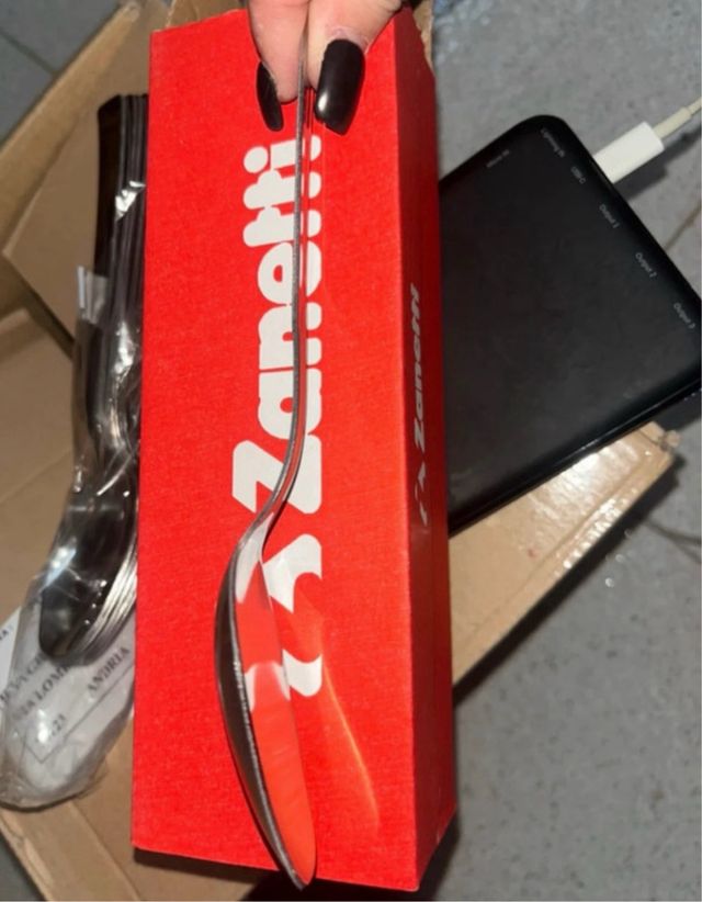 Set Posate Zanetti Acciaio Inox, modello Elena