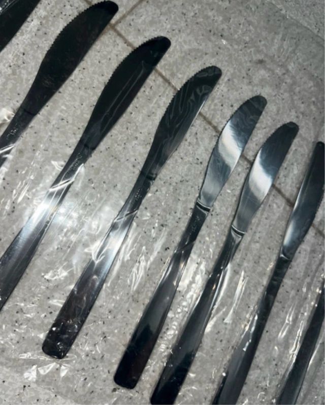 Set Posate Zanetti Acciaio Inox, modello Elena