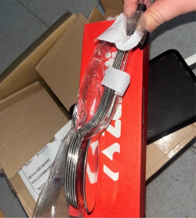 Set Posate Zanetti Acciaio Inox, modello Elena