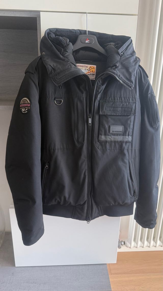 Bomber Museum uomo piumino nero