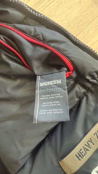 Bomber Museum uomo piumino nero