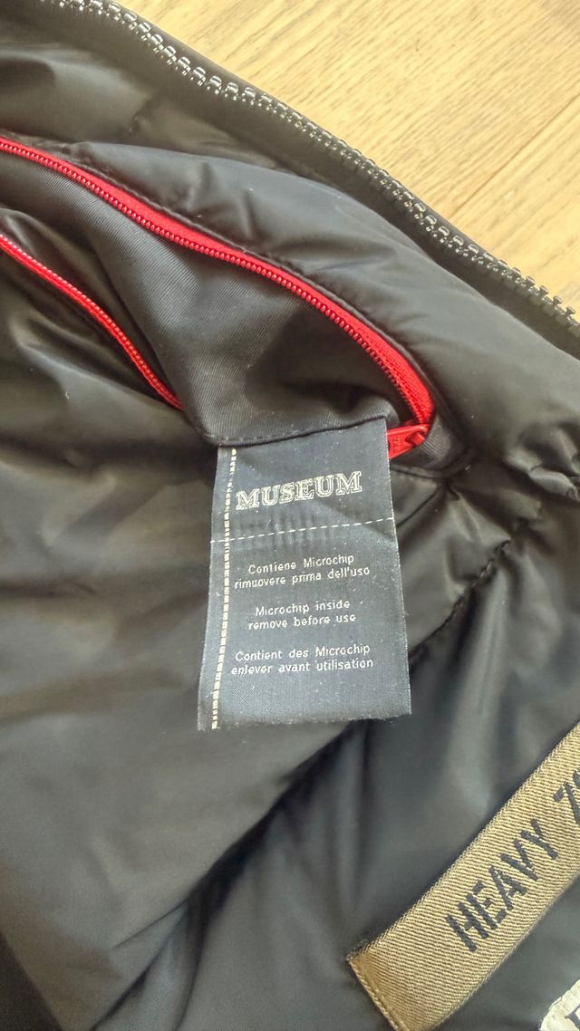 Bomber Museum uomo piumino nero