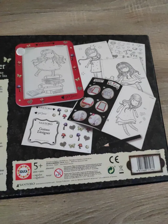 Juego Crea Diseños Gorjuss Educa