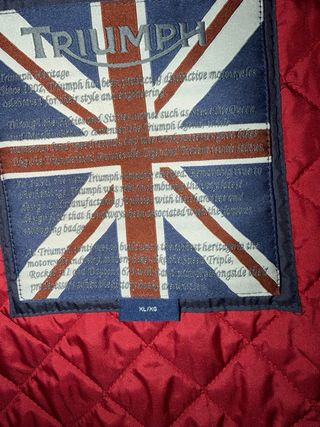 Chaqueta Piel Triumph Talla XL