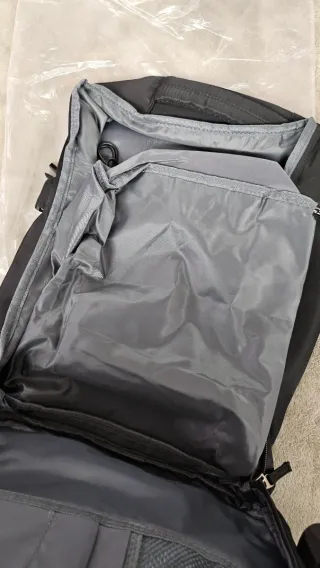 Mochila cabina negra 40x25x20