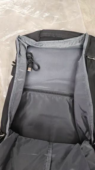 Mochila cabina negra 40x25x20