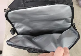 Mochila cabina negra 40x25x20