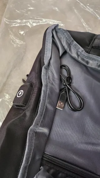 Mochila cabina negra 40x25x20