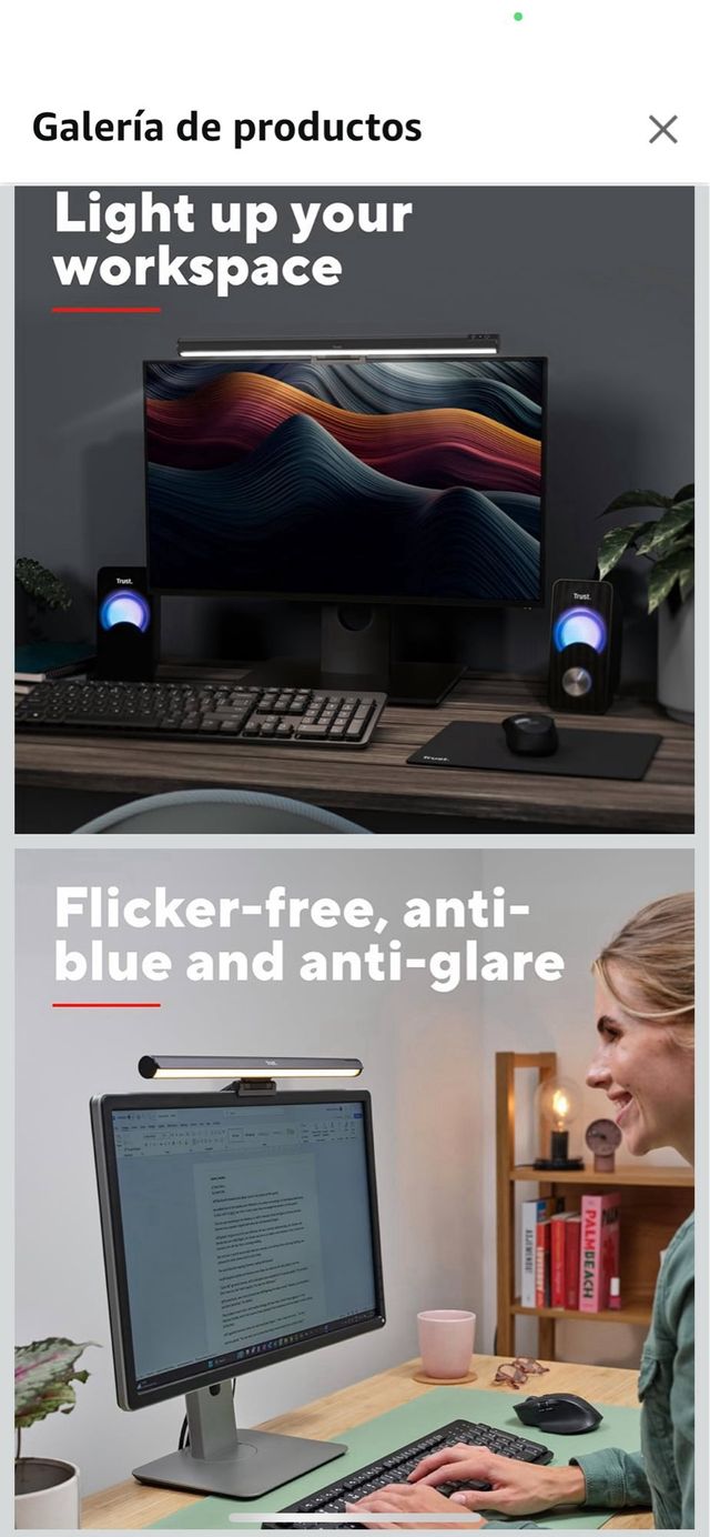 Lámpara Monitor Trust Shyne 42cm LED