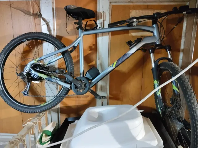 Bici Eléctrica Rockrider tiene el motor bloqueado