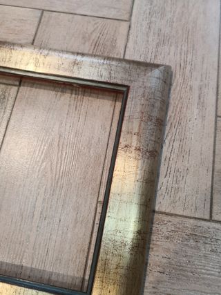 Marco para cuadro pan de  plata 