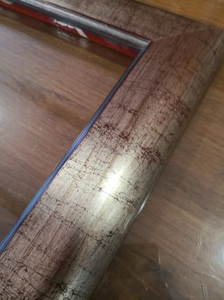 Marco para cuadro pan de  plata 