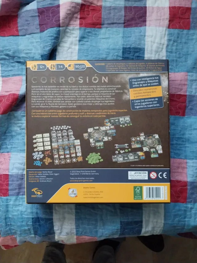 Corrosión juego de mesa Stefan Bauer