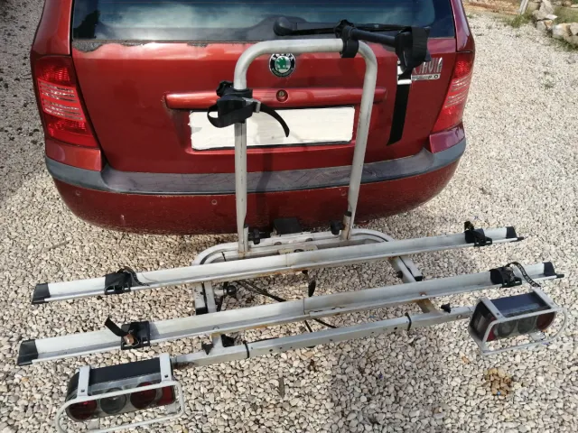 Portabicicletas EUFAB Carlo Plus 2 Bicicletas