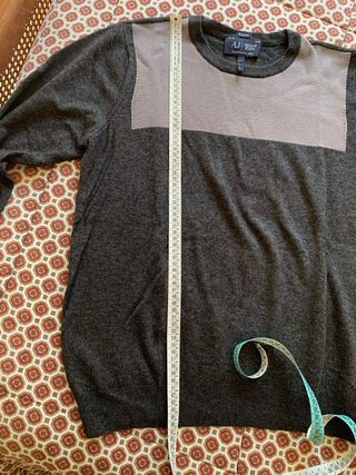 Maglione Uomo AJ Armani Jeans Grigio L