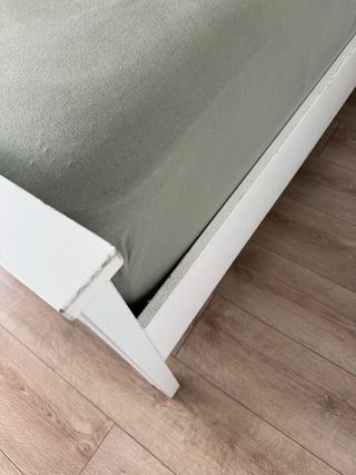 Cama Ikea Hemnes Madera Blanca