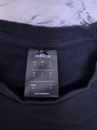 Sudadera Adidas Negra