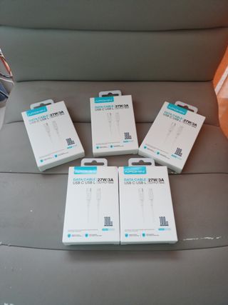 Cable USB C a Lightning 27W 100cm