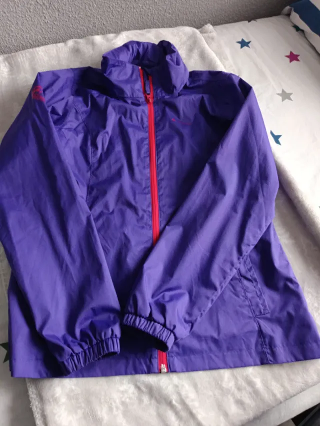 Chubasquero Morado y Rosa