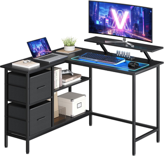 Scrivania per Computer a L, Scrivania ad Angolo co