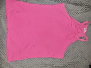 Camiseta tirantes rosa