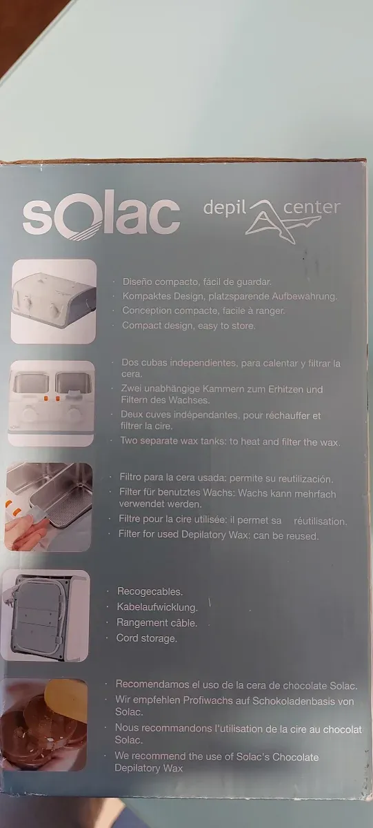 Solac Depiladora Corporal DC7500