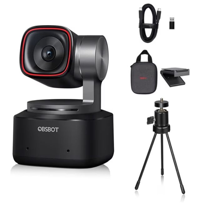 OBSBOT Tiny 2 PTZ 4K Webcam