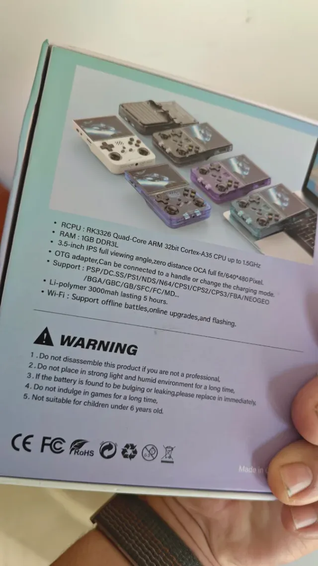 Consola R36XX 64GB WiFi Arkos 2.0